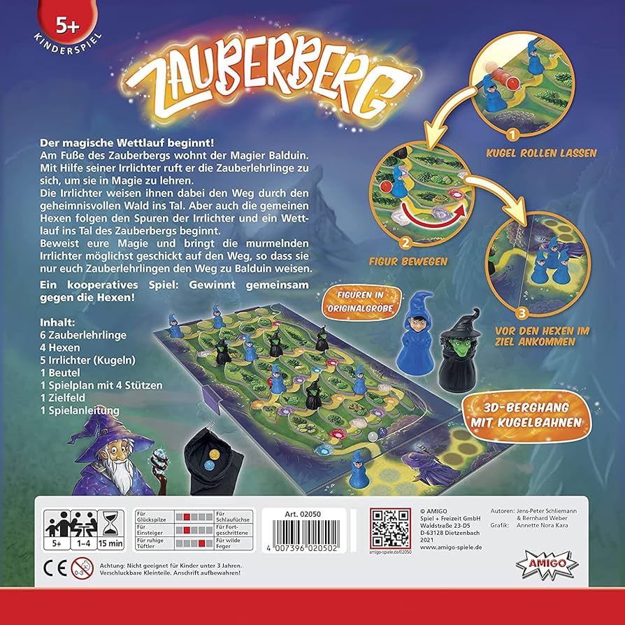 新品　魔法の山　Zauberberg 2022 ドイツ　ゲーム大賞　ボードゲーム Amazon | 魔法の山 Zauberberg [並行輸入品] | ボードゲーム